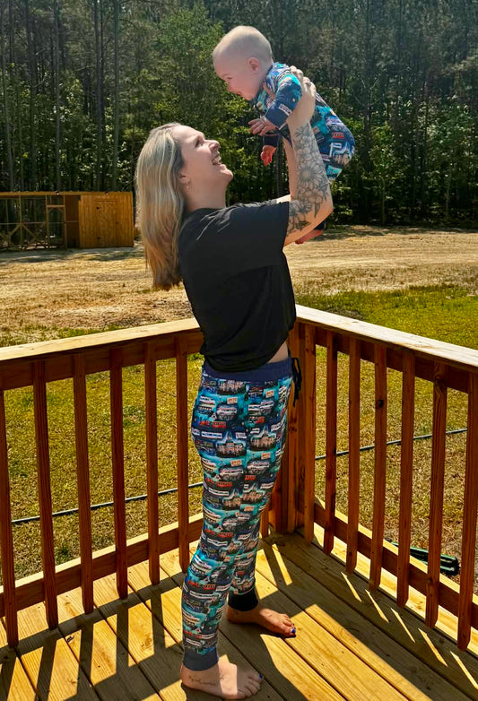 “Traveling Treasures” Woman’s Joggers