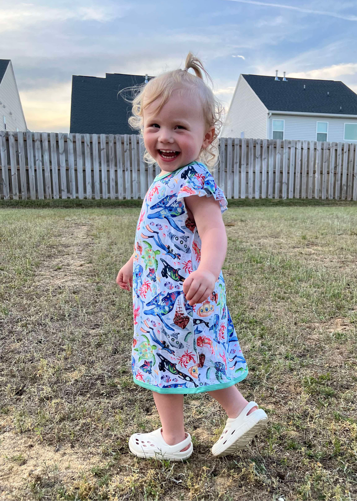 Tiny Sea Treasures Gown