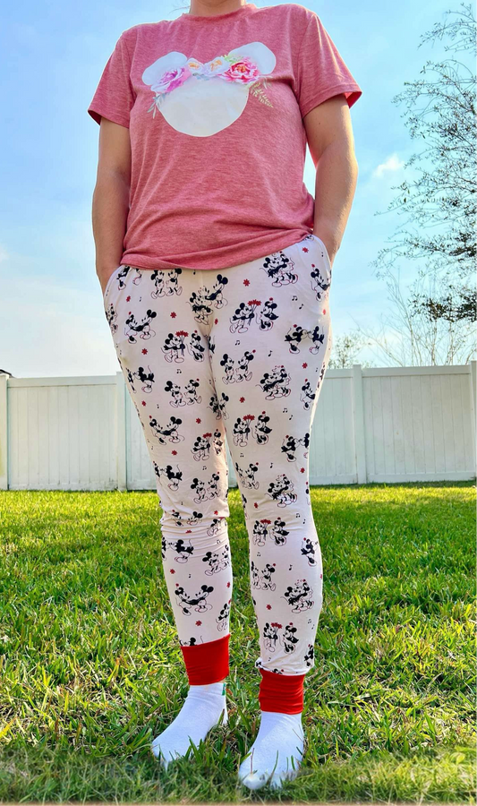 Steamboat Willie’s Timeless Romance Woman’s Joggers