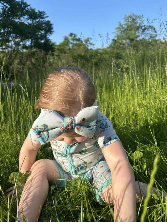 Turtally Beachin’ Bow Headband