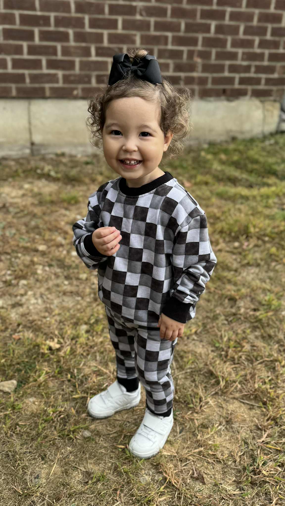 “Checkmate” Jogger Set