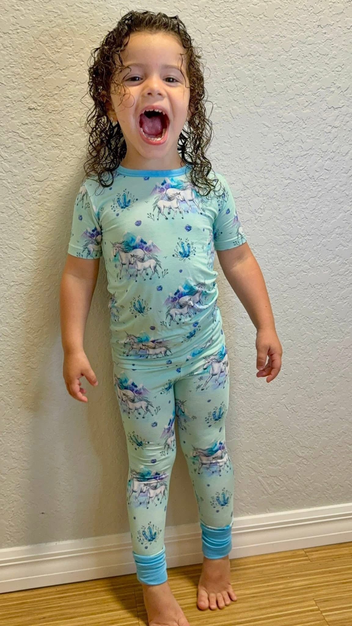 “Unicorns Dreamstone” Two-Piece Pajamas