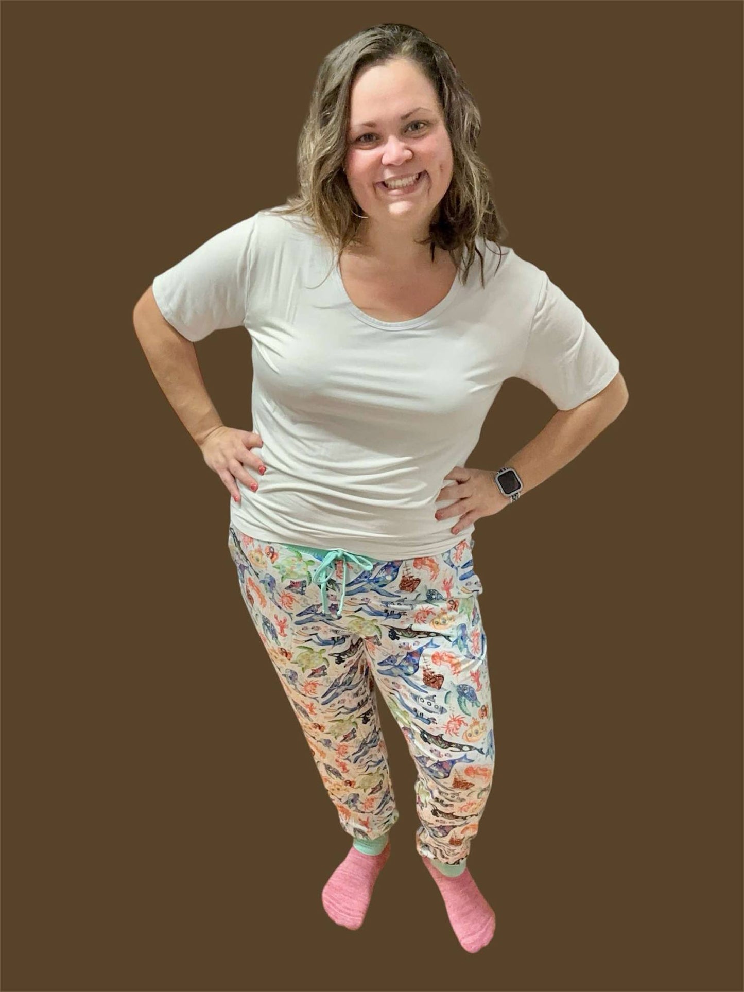 Tiny Sea Treasures Woman’s Joggers