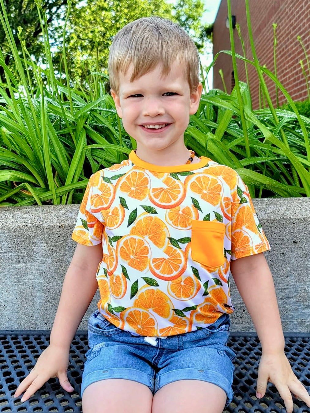 “Orange You Cute” Pocket T-Shirt