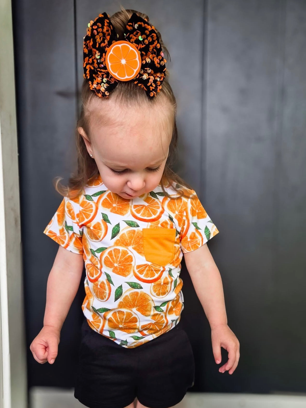 “Orange You Cute” Pocket T-Shirt
