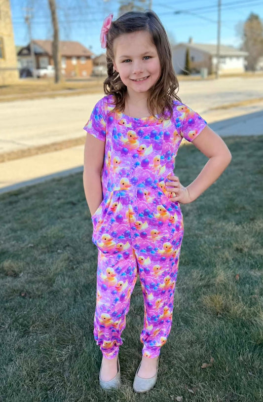 “Bubble Duckies” Romper