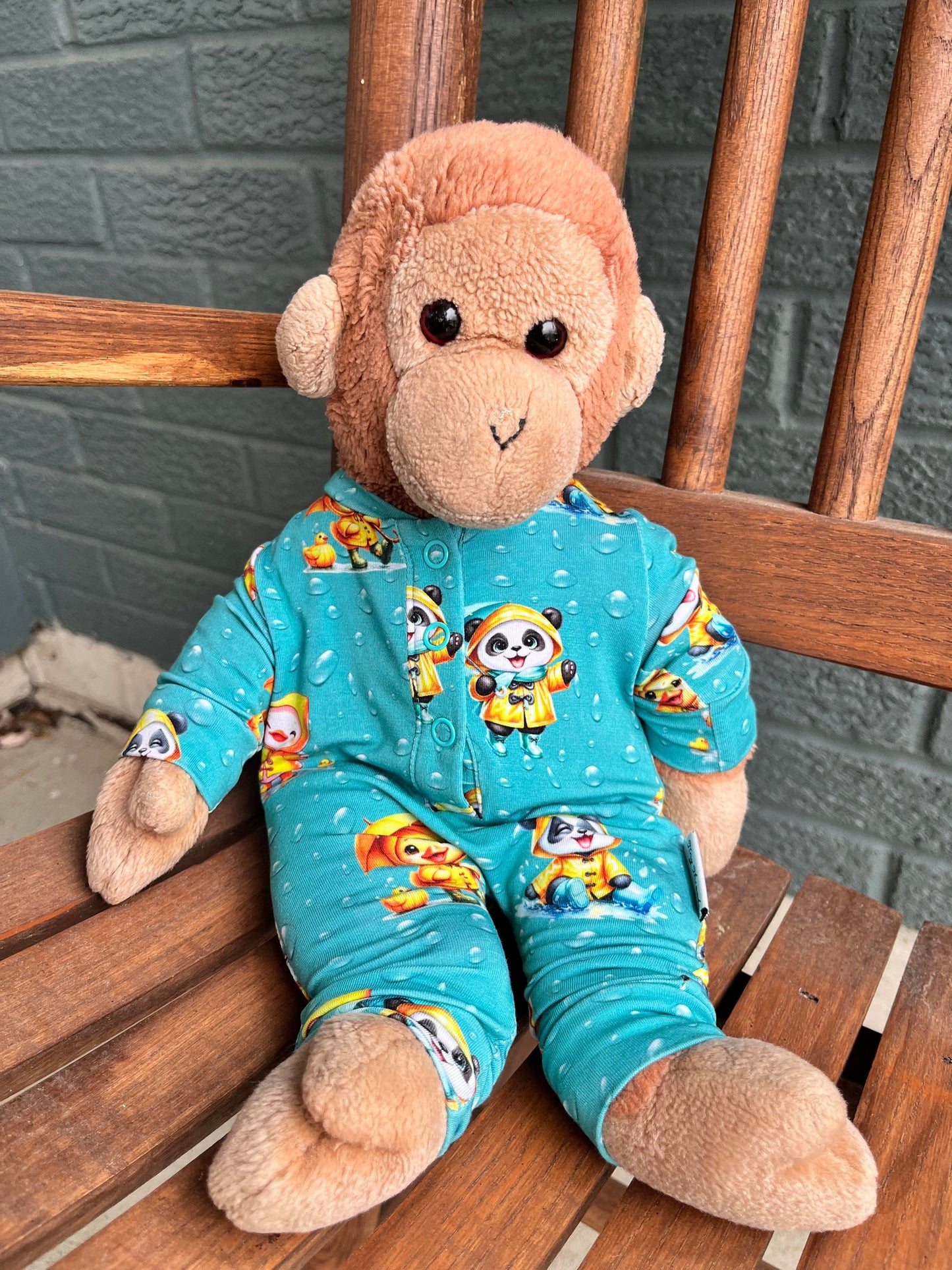 Spring Showers Doll Romper