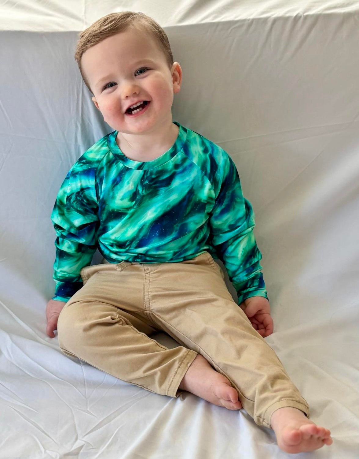 Aurora Borealis Crewneck Sweater