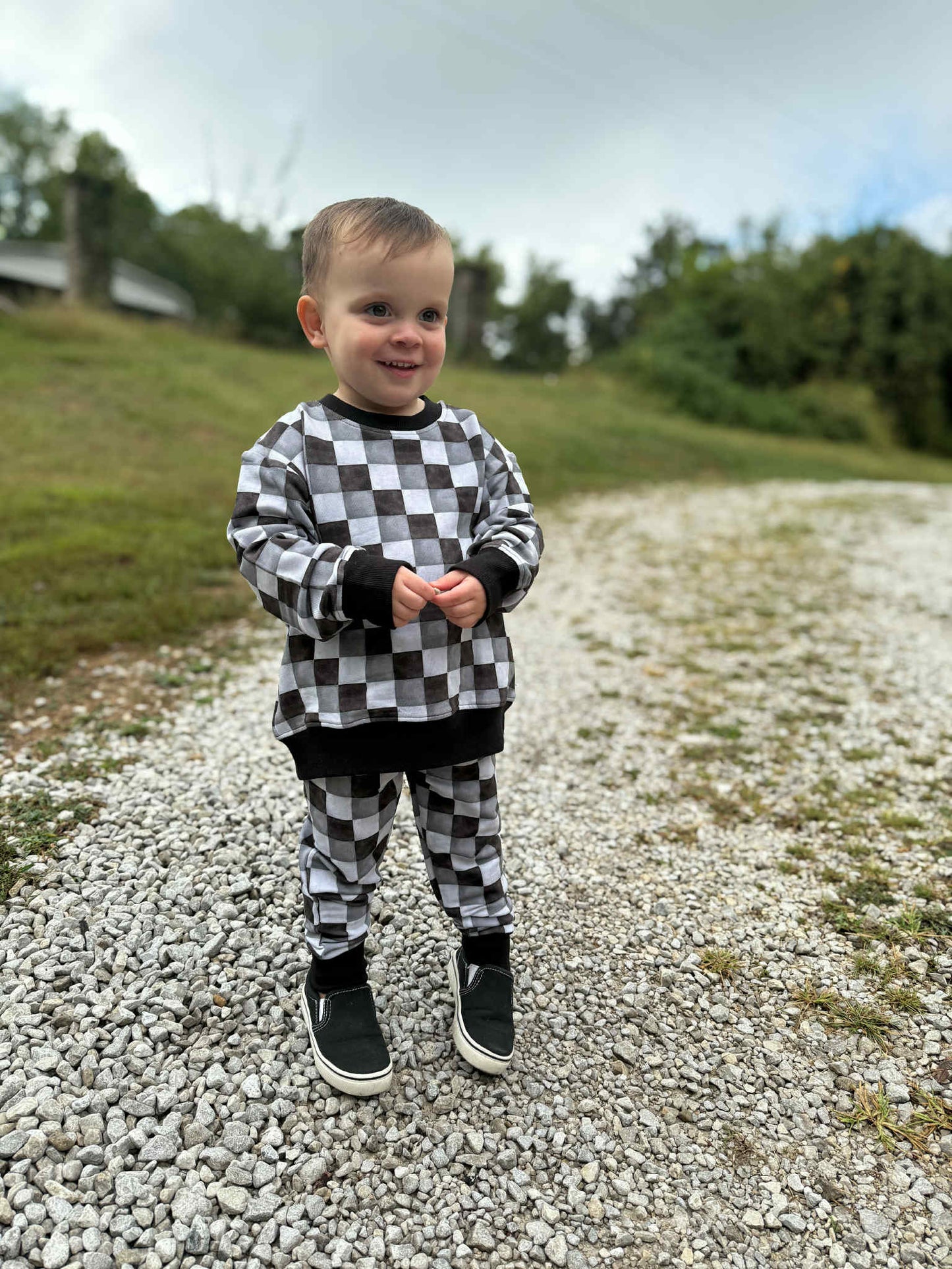 “Checkmate” Jogger Set