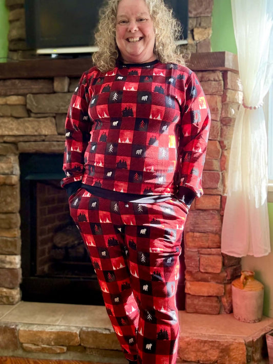 Into the Pines Adult Jogger Set