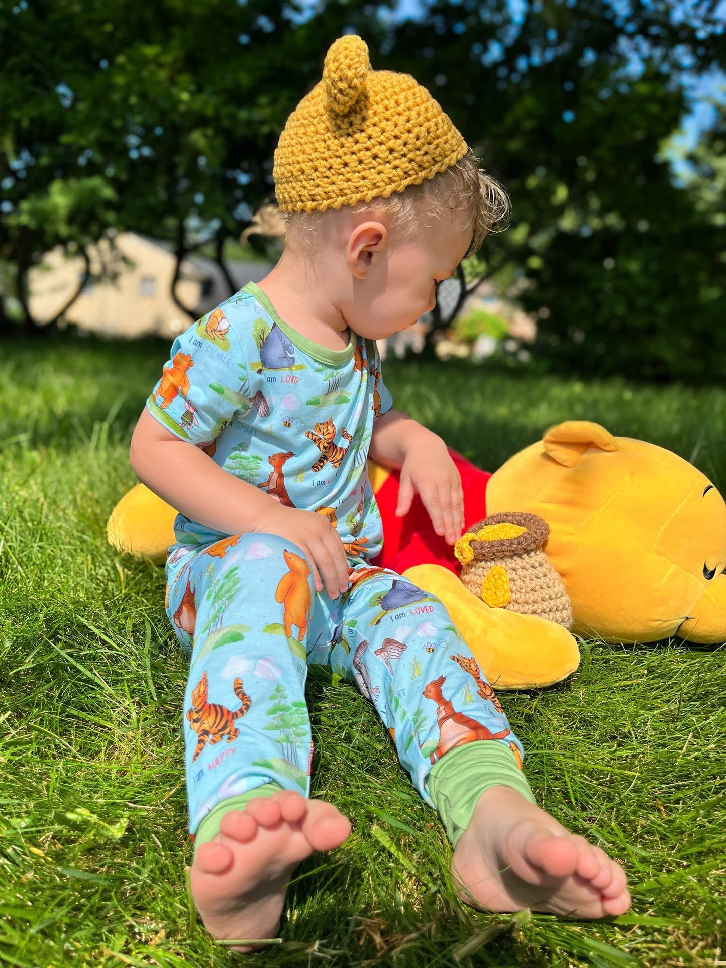 Pooh’s Path of Positivity Two-Piece Pajamas