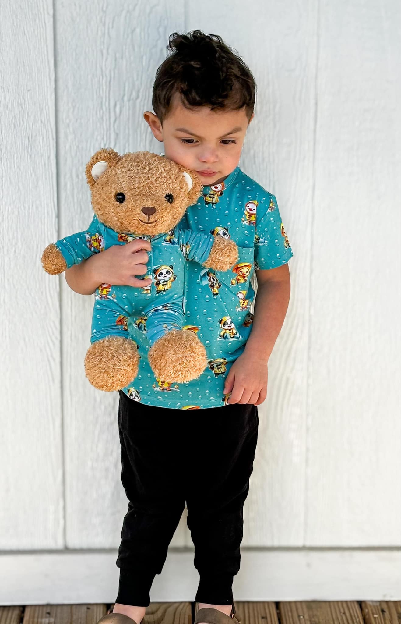 Spring Showers Doll Romper