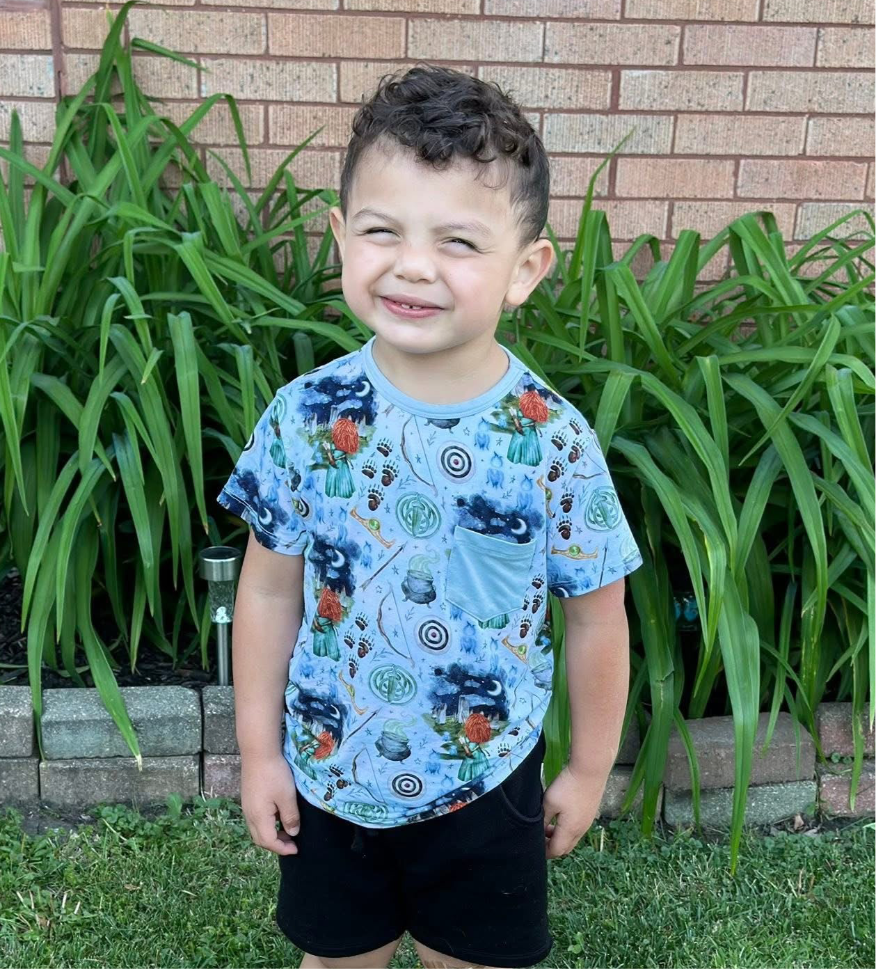 “Tiny but Brave” Pocket T-Shirt