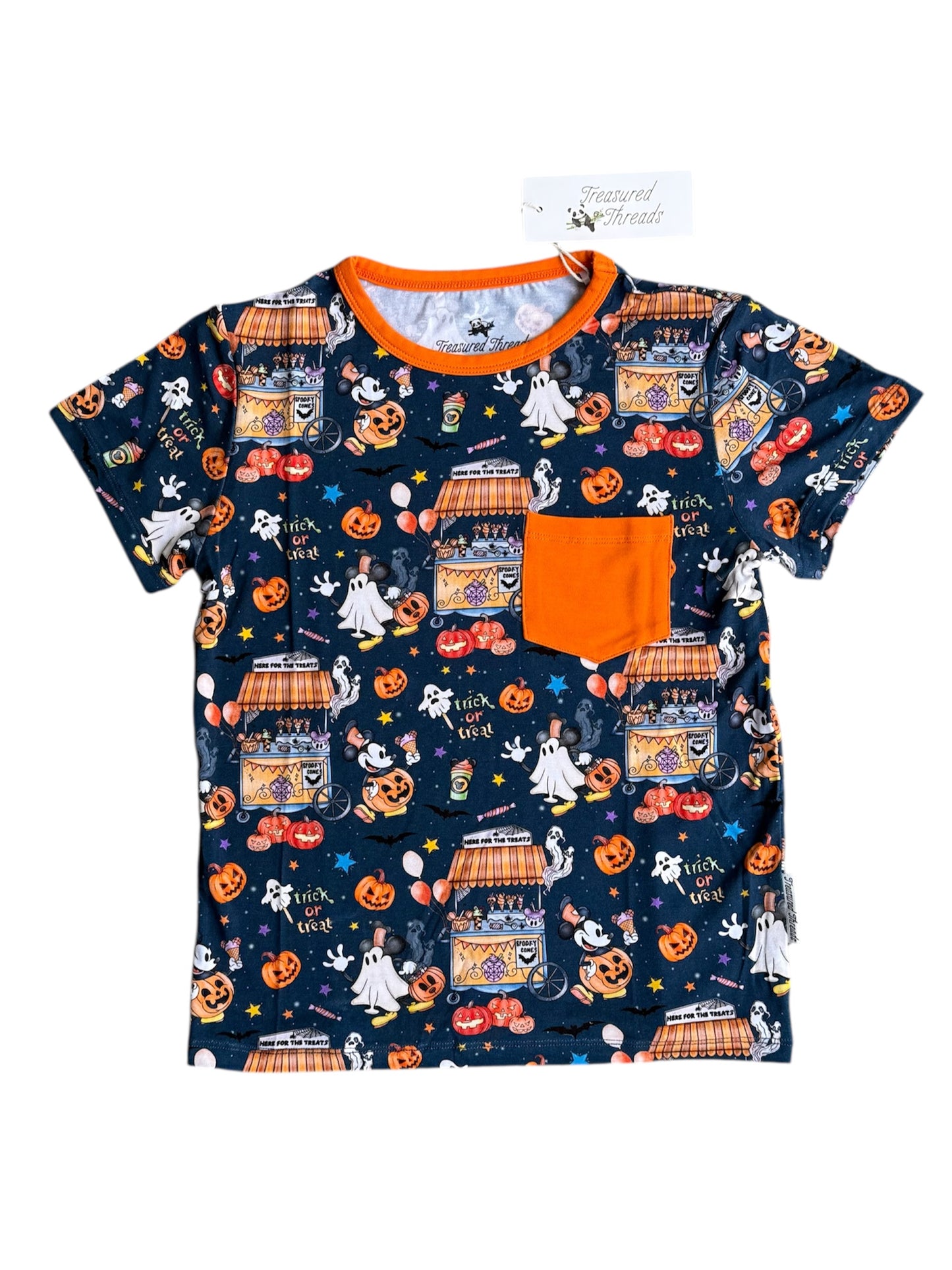 Steamboat Willie’s Not So Scary Halloween Pocket T-Shirt