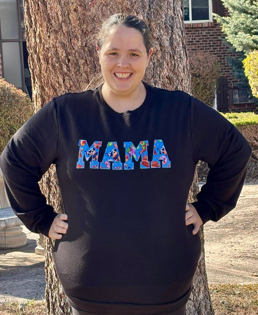 “To Infinity and Christmas” Mama Sweater