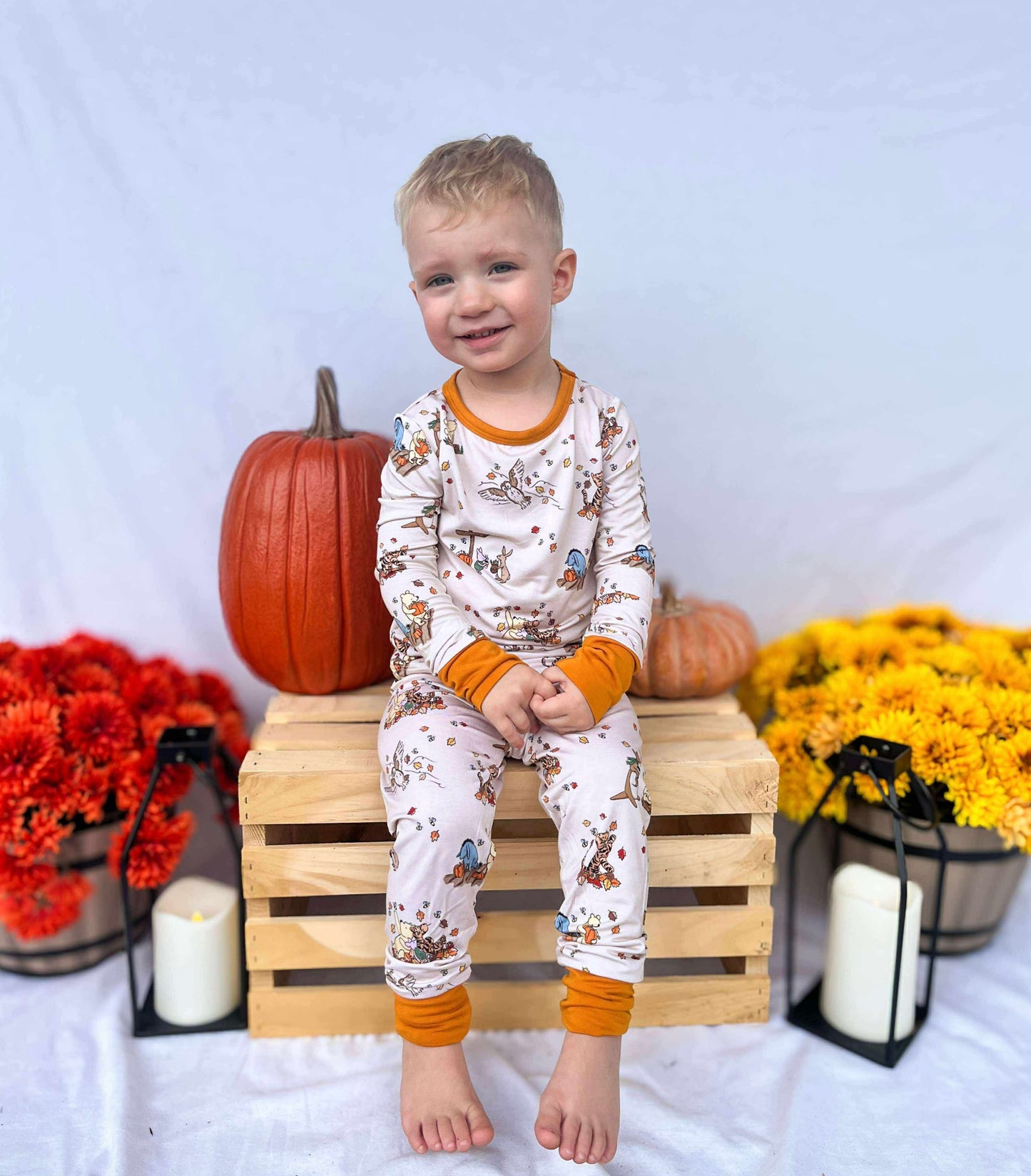 “Fallin’ for Pooh” Two-Piece Pajamas