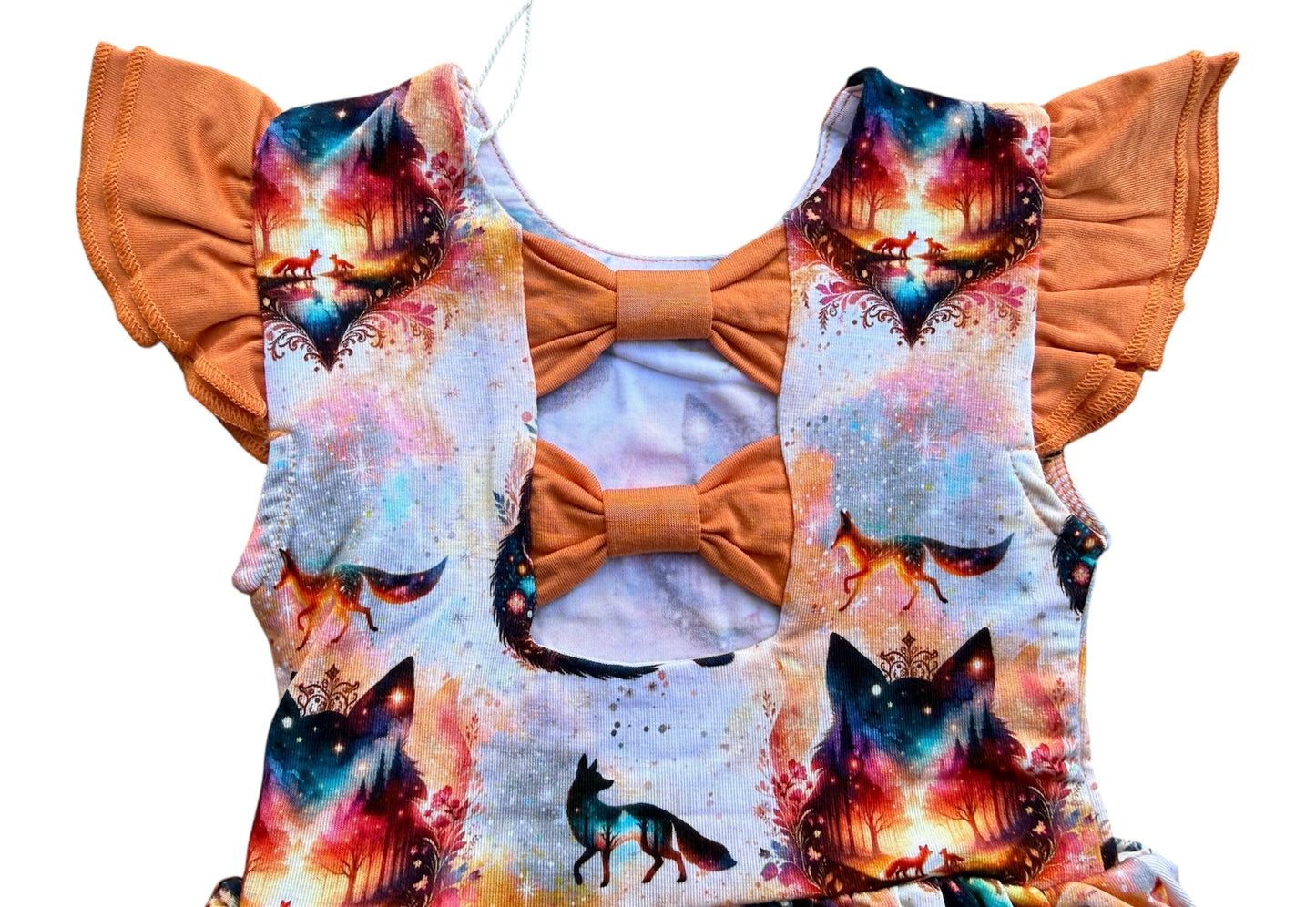 “Whimsical Foxes” Bodysuit Twirl