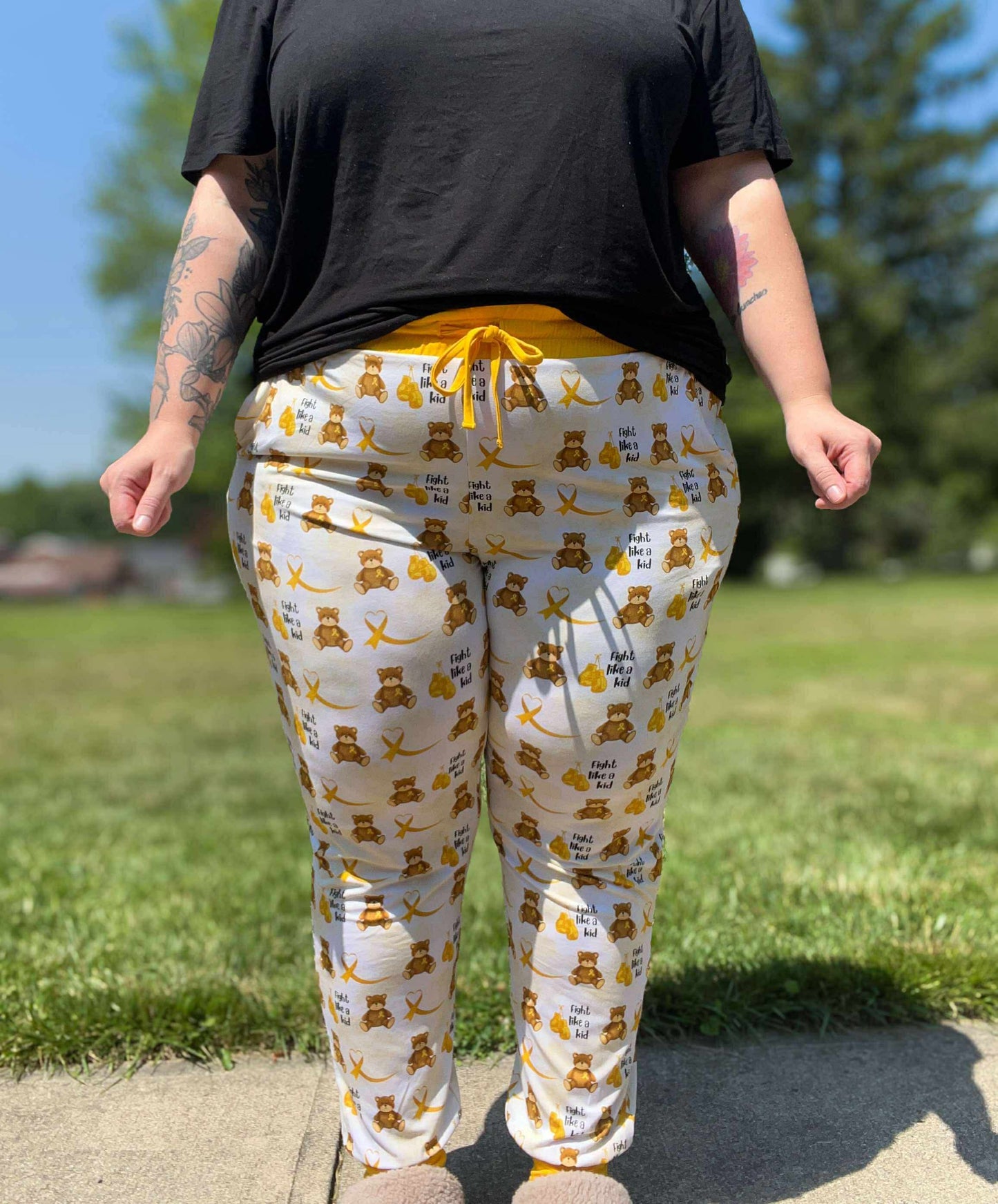 “Fight like a kid” Woman’s Joggers