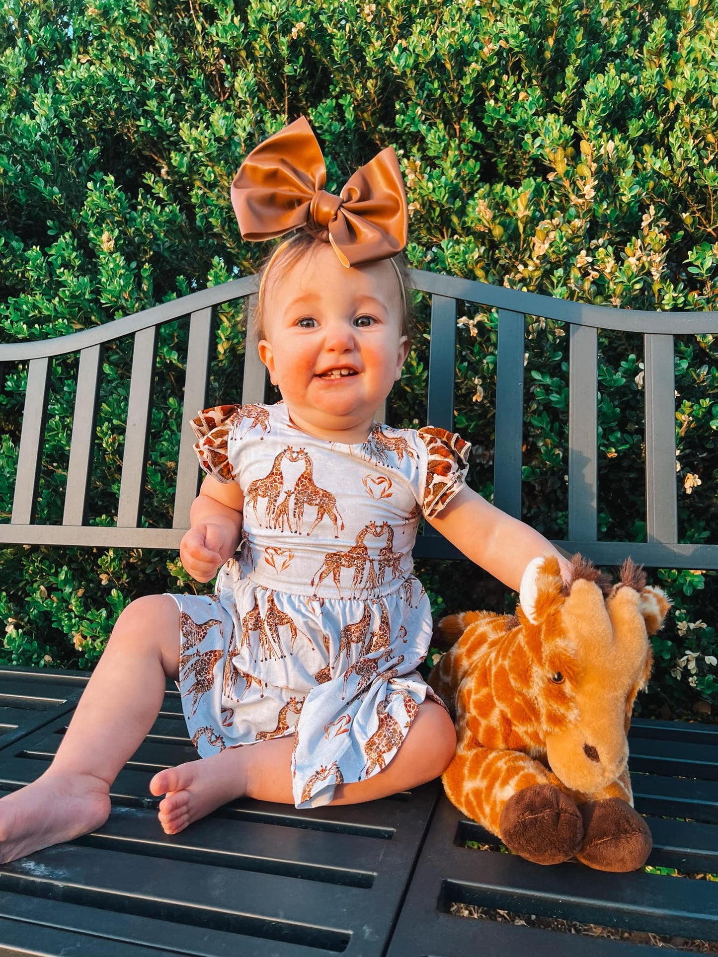 “You Bet Giraffe I’m Cute” Bodysuit Twirl