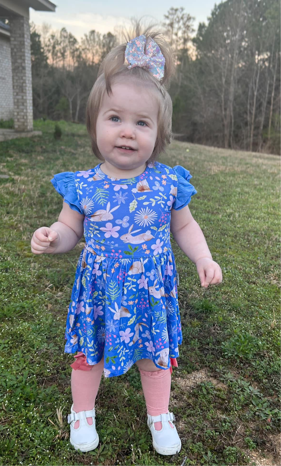 Spring Bunnies Bodysuit Twirl