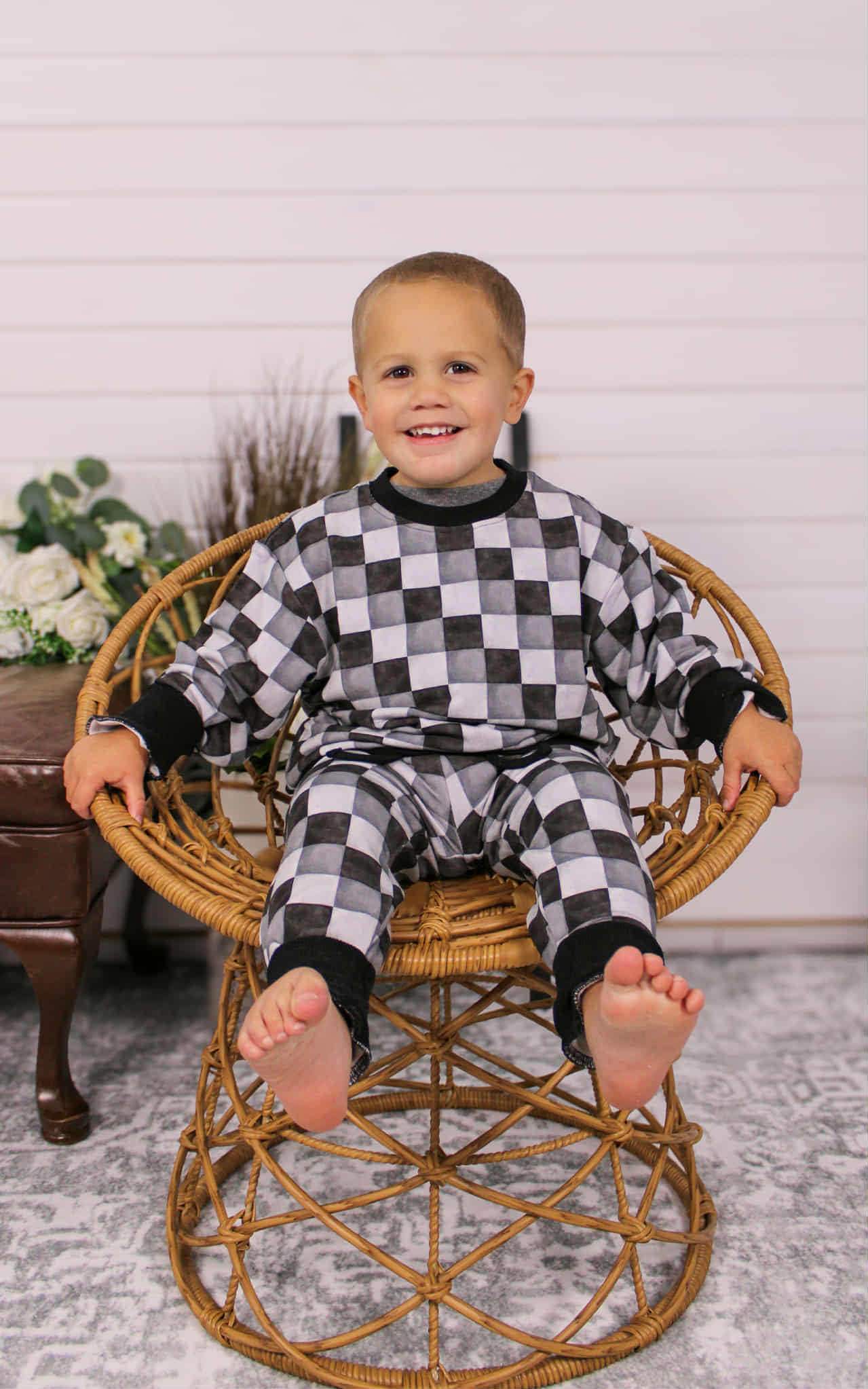 “Checkmate” Jogger Set