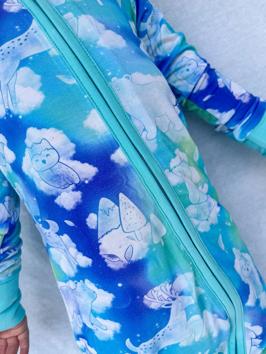 “Cloudland Forest Friends” Zippy