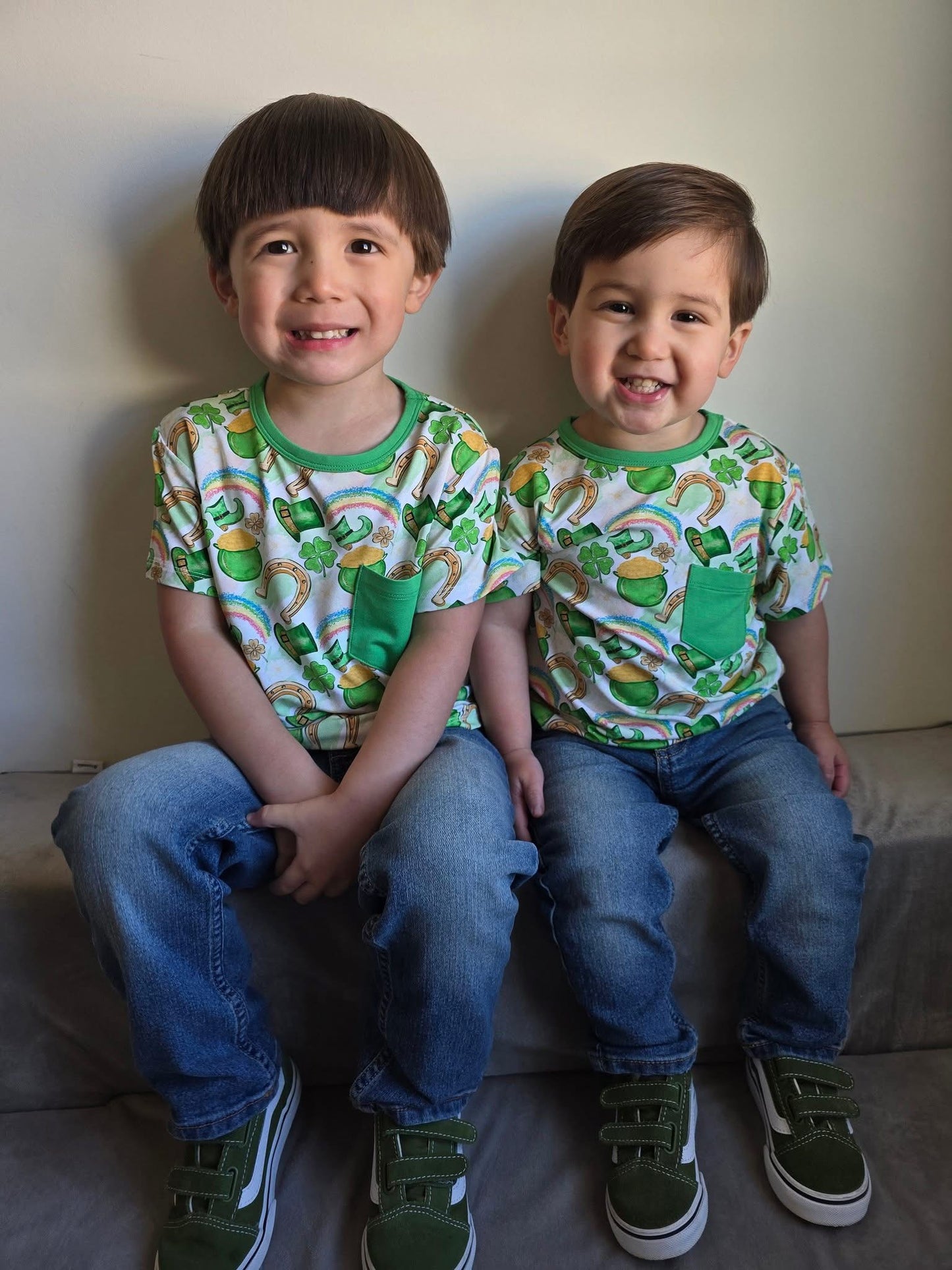 Clover the Rainbow Pocket T-Shirt