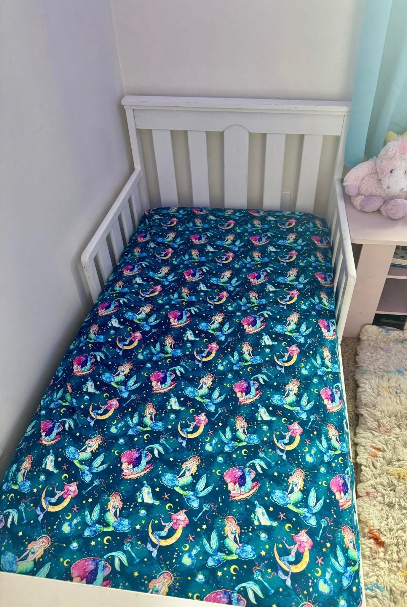 Mystical Mermaids Crib Sheets
