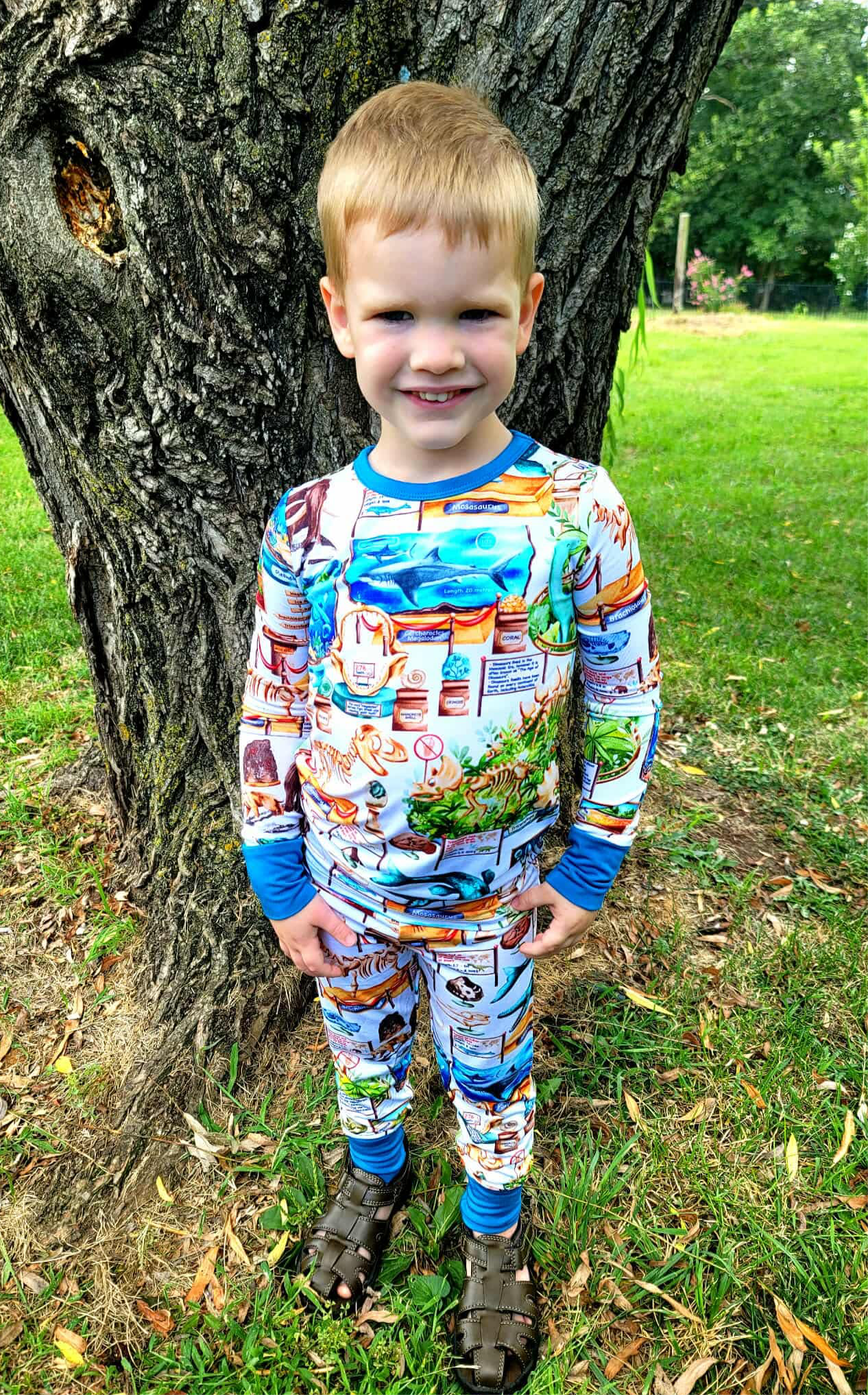 “Dinos at the Museum” Two-Piece Pajamas