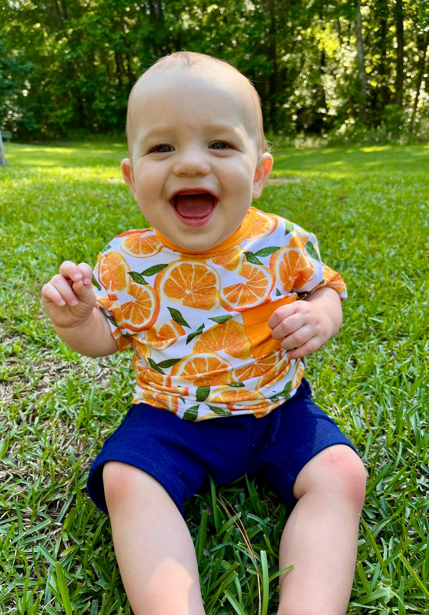 “Orange You Cute” Pocket T-Shirt