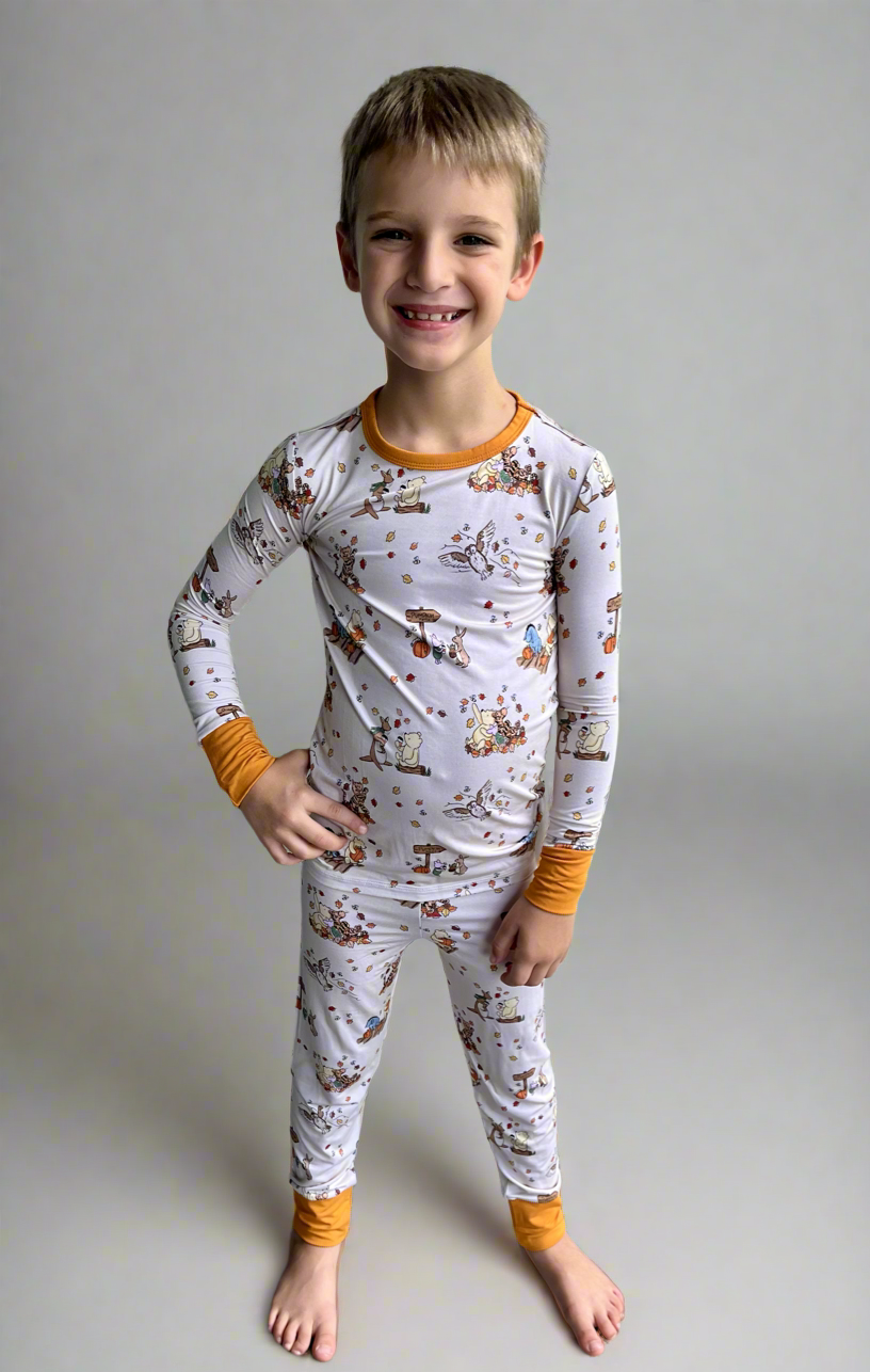 “Fallin’ for Pooh” Two-Piece Pajamas
