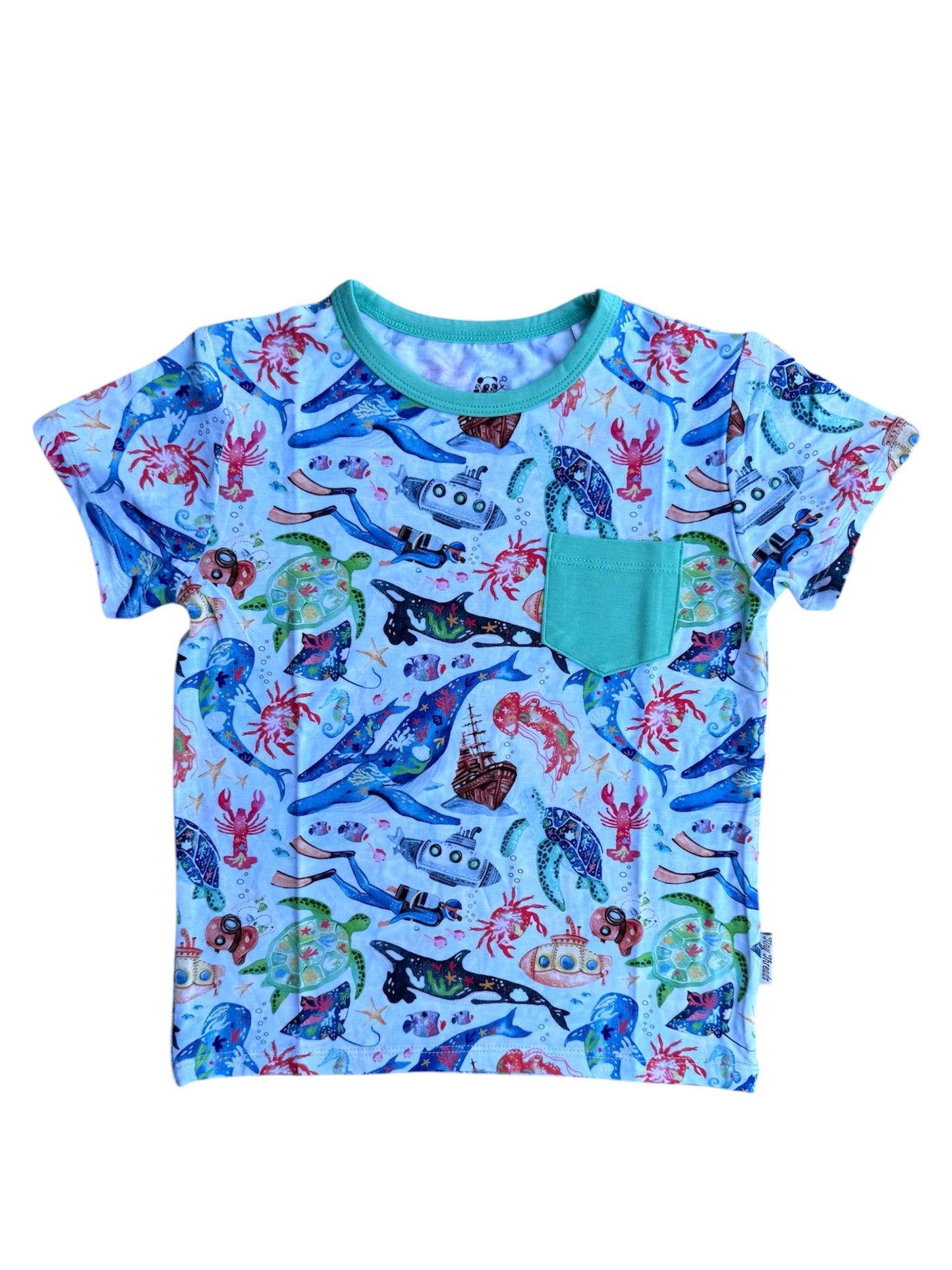 Tiny Sea Treasures Pocket T-Shirt