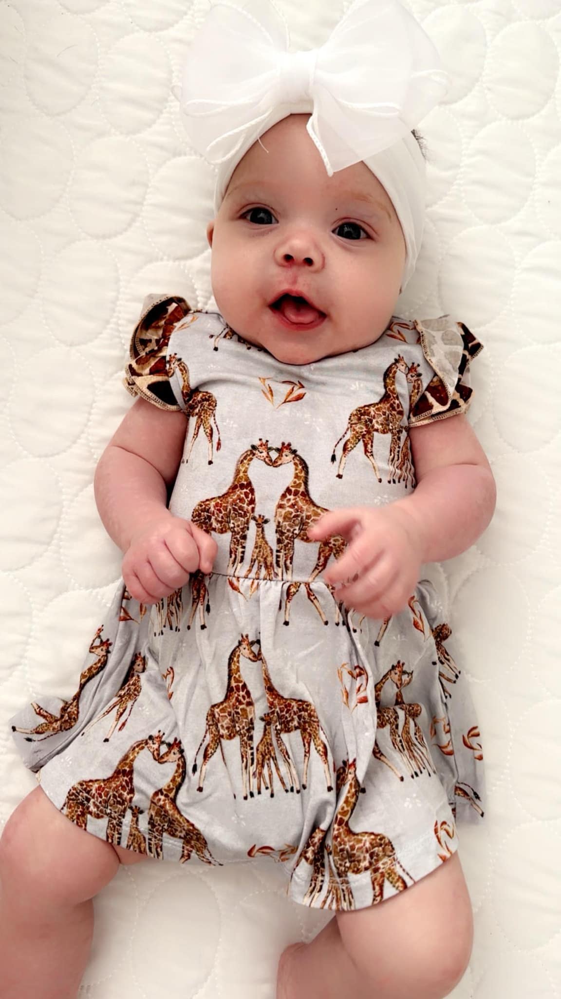 “You Bet Giraffe I’m Cute” Bodysuit Twirl