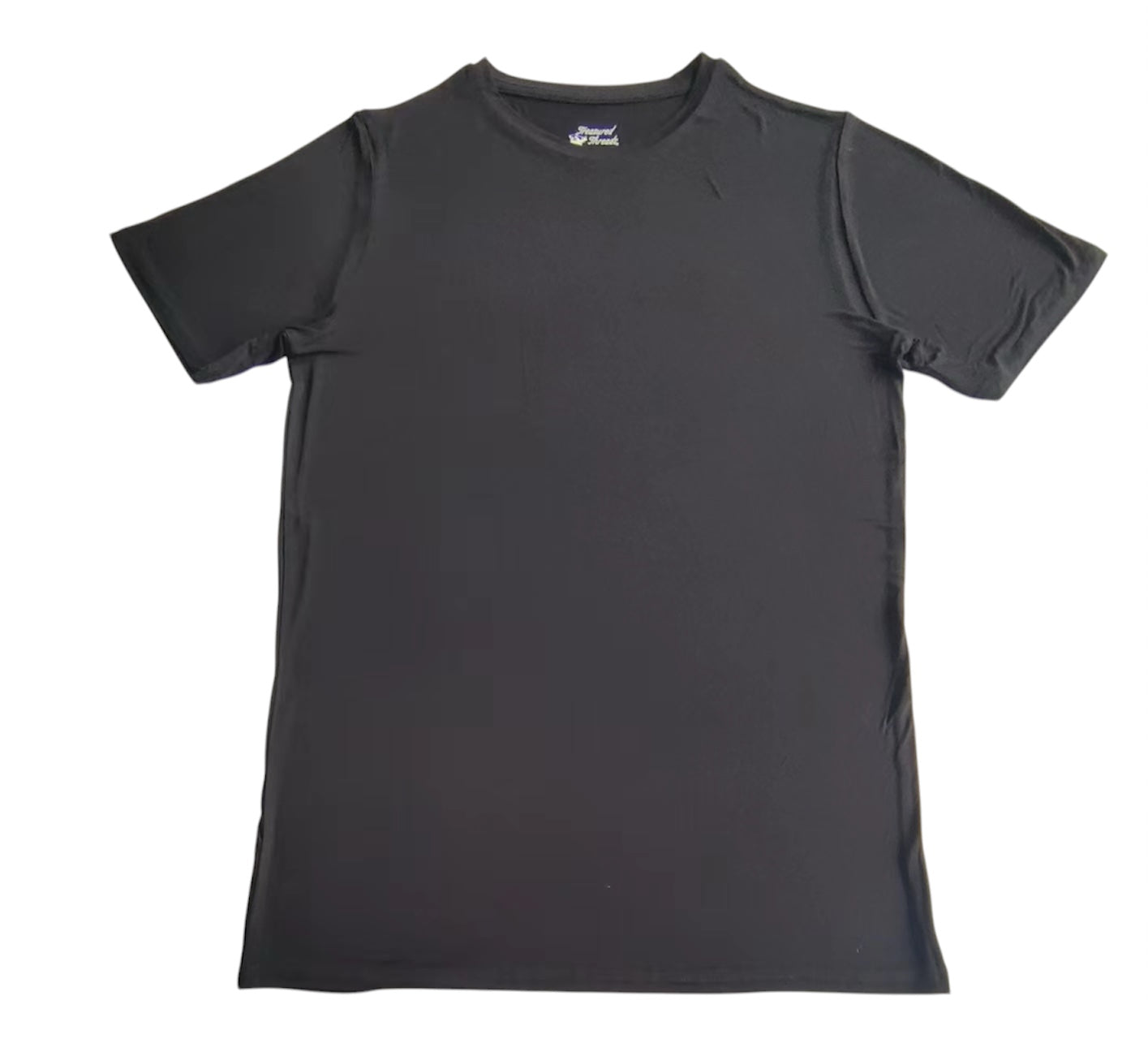 Mens Solid Black Shirt
