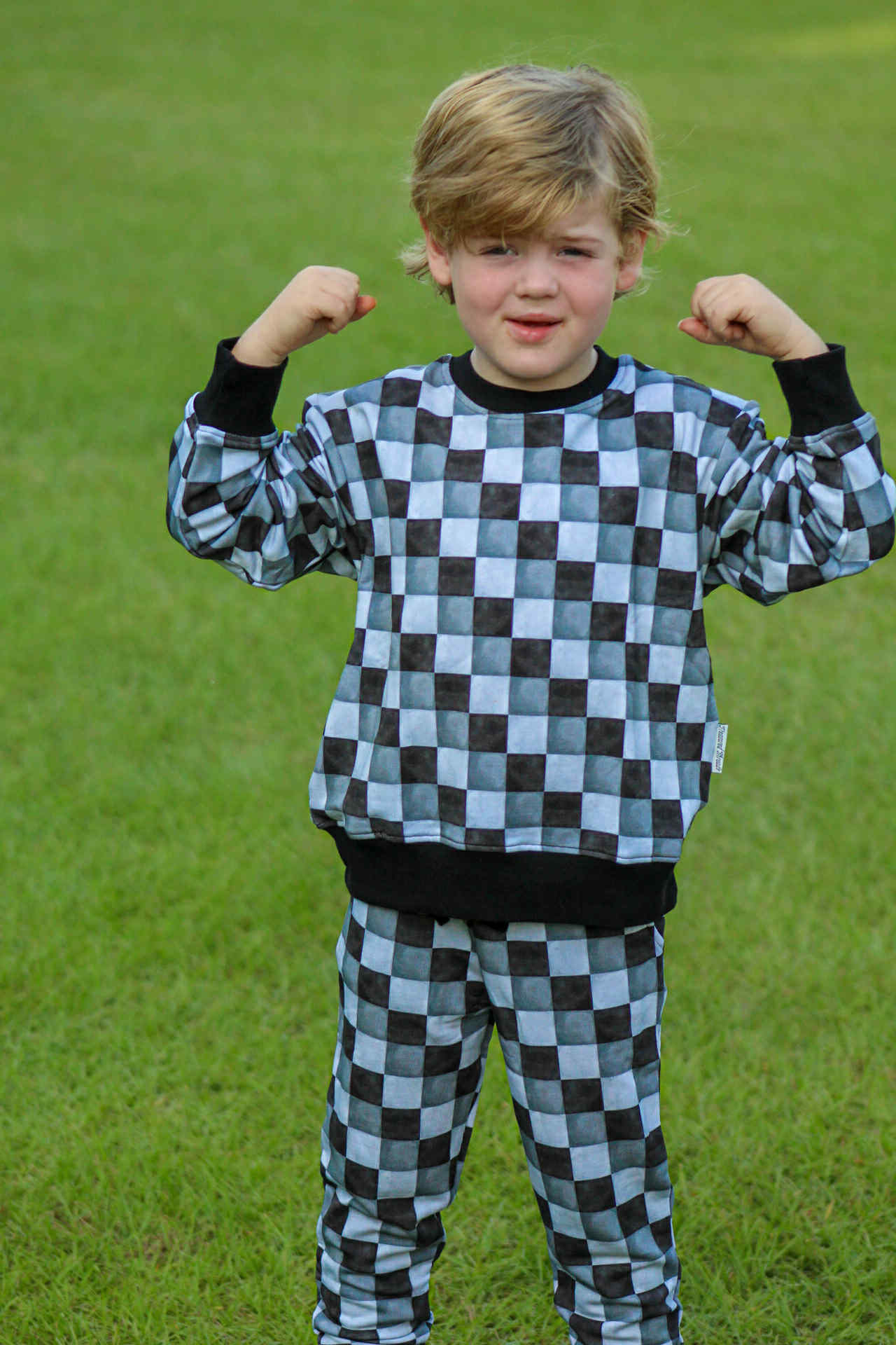 “Checkmate” Jogger Set