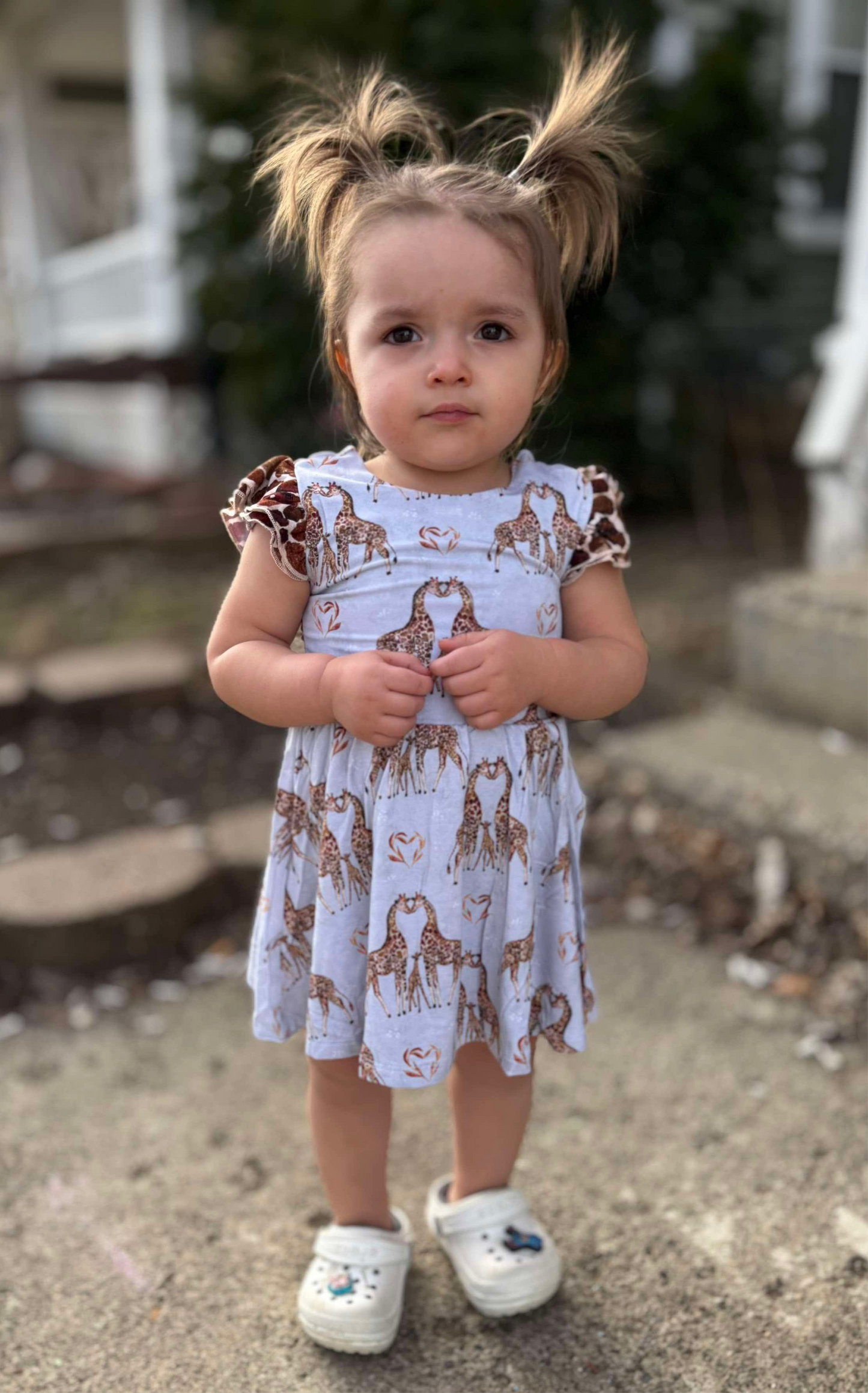 “You Bet Giraffe I’m Cute” Bodysuit Twirl