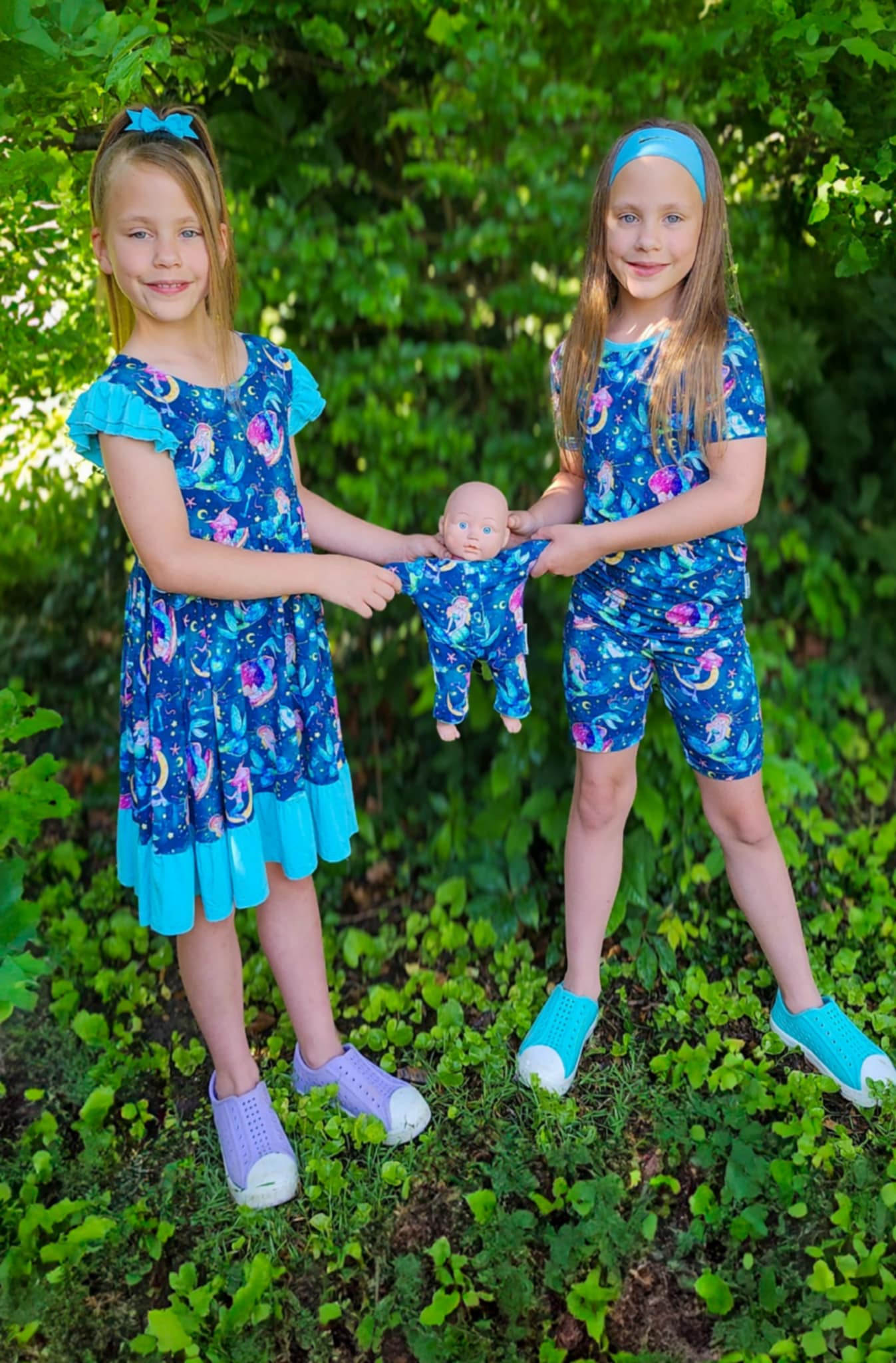 Mystical Mermaids Doll Romper