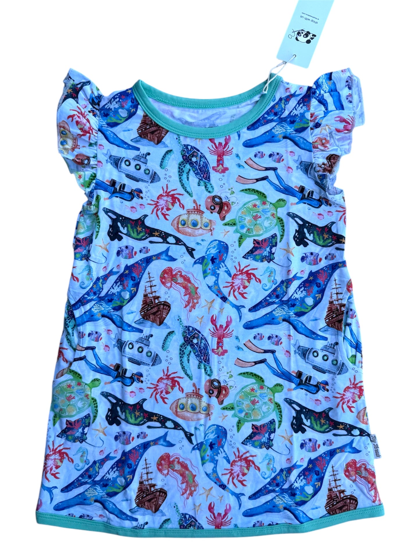 Tiny Sea Treasures Gown