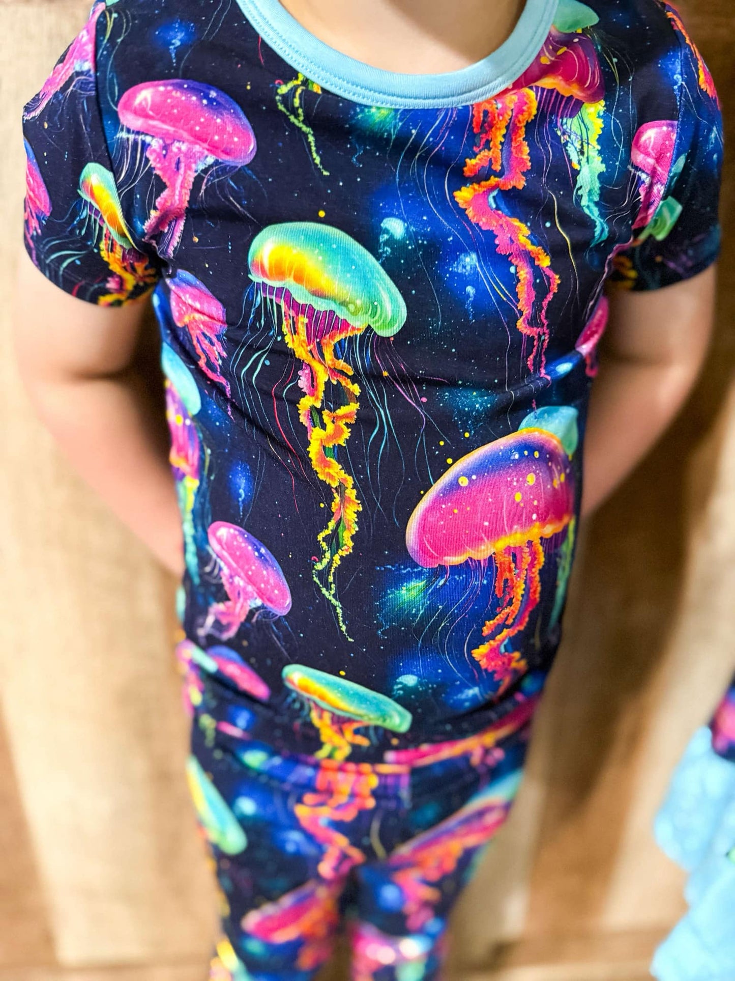 Jellyfish Glow Two-Piece Pajamas