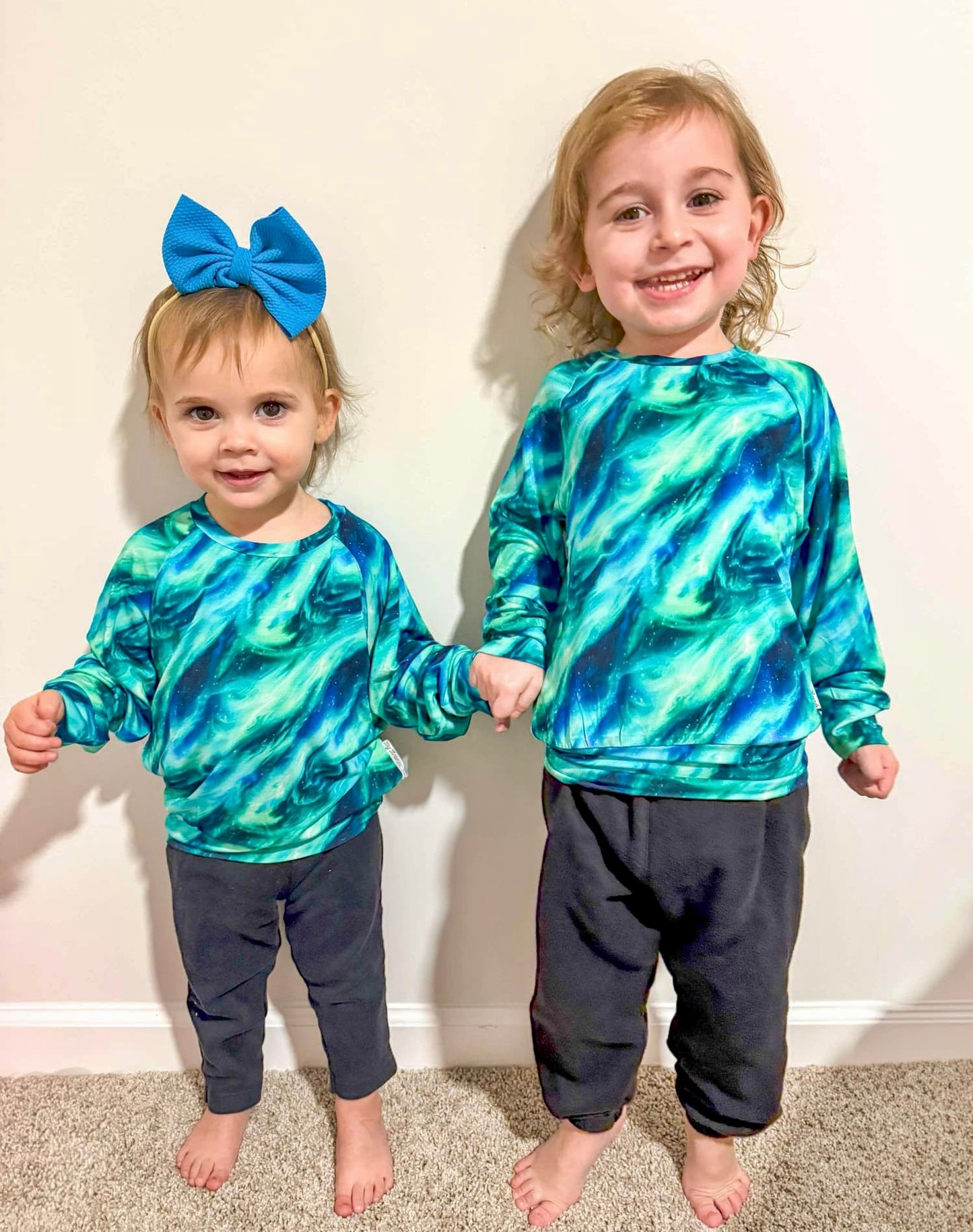 Aurora Borealis Crewneck Sweater
