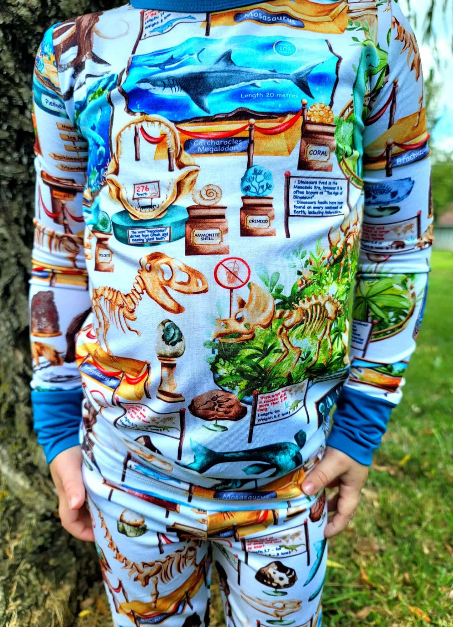 “Dinos at the Museum” Two-Piece Pajamas