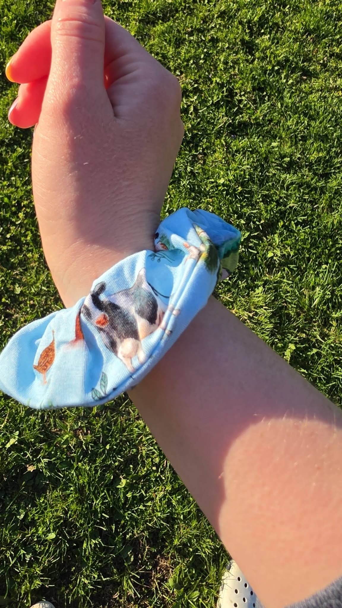 “Cows” Scrunchies