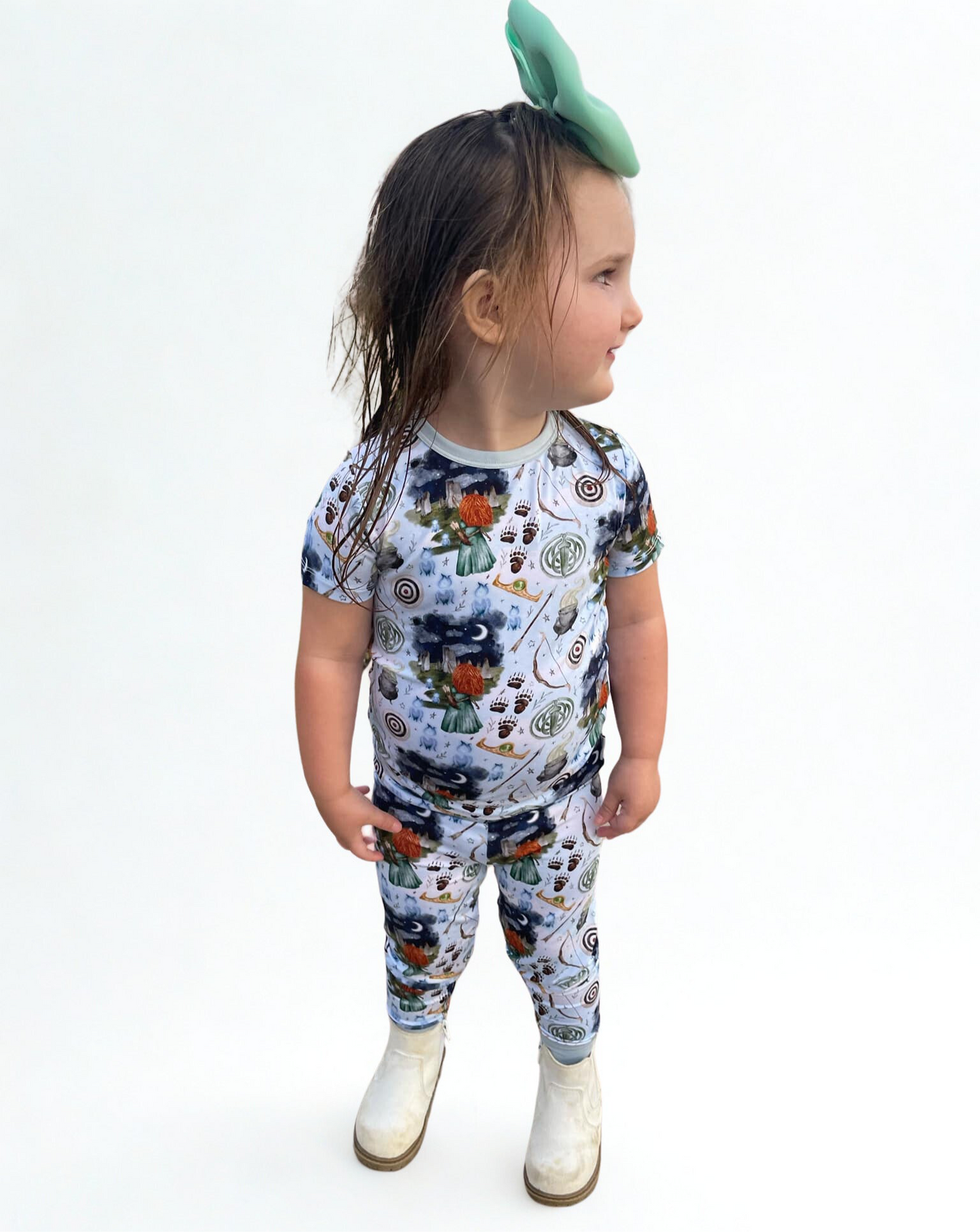 “Tiny but Brave” Two-Piece Pajamas