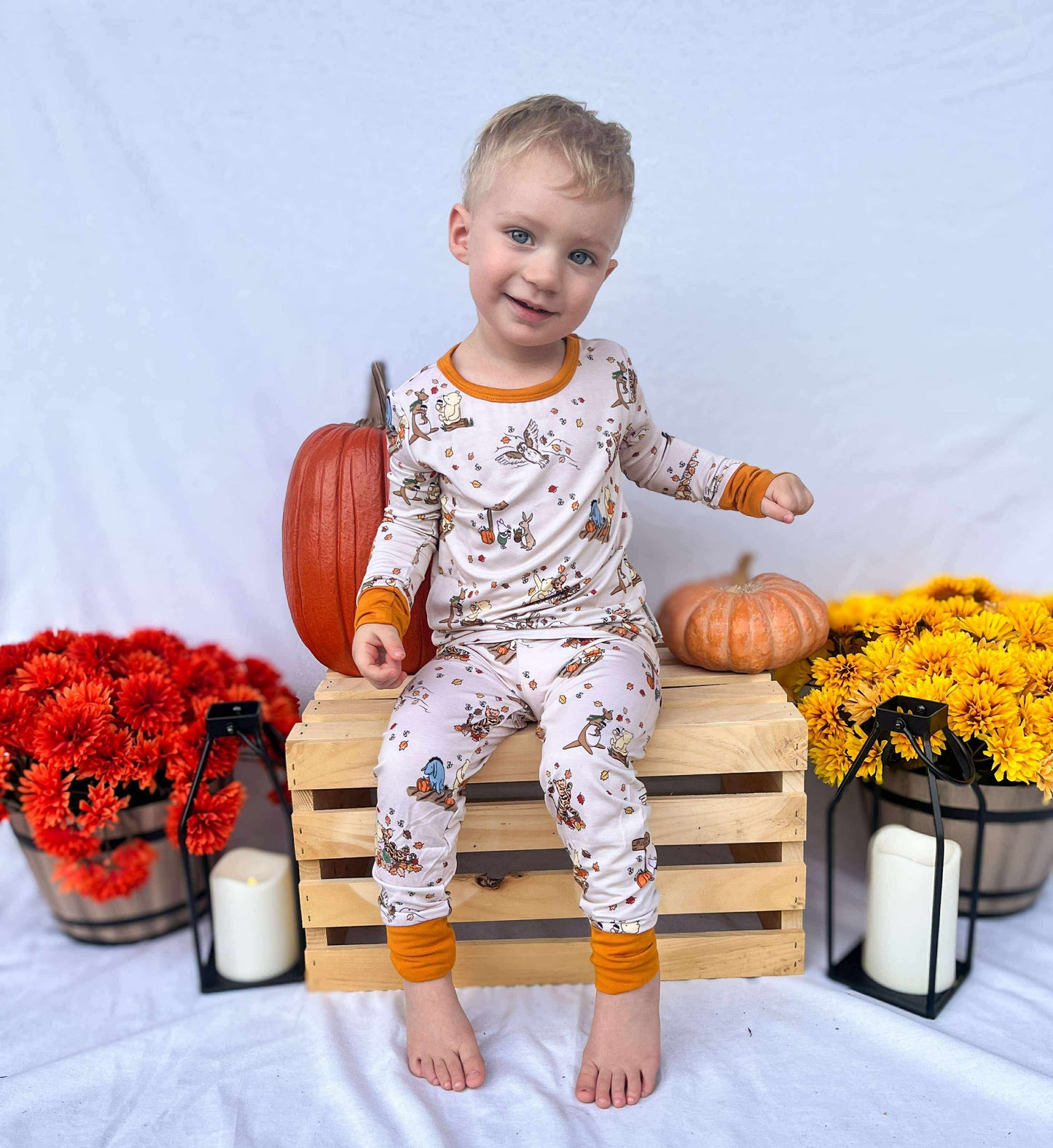 “Fallin’ for Pooh” Two-Piece Pajamas