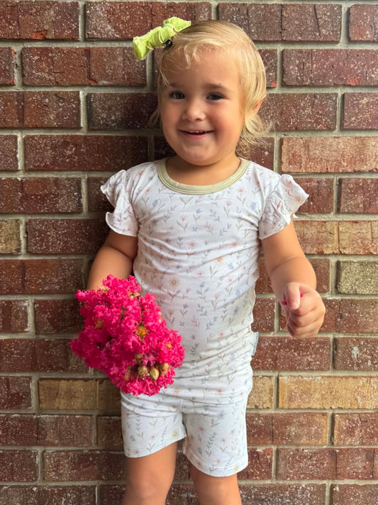 Wildflower Wishes Two-Piece Short Pajamas