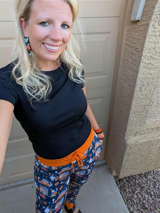 Steamboat Willie’s Not So Scary Halloween Woman’s Joggers