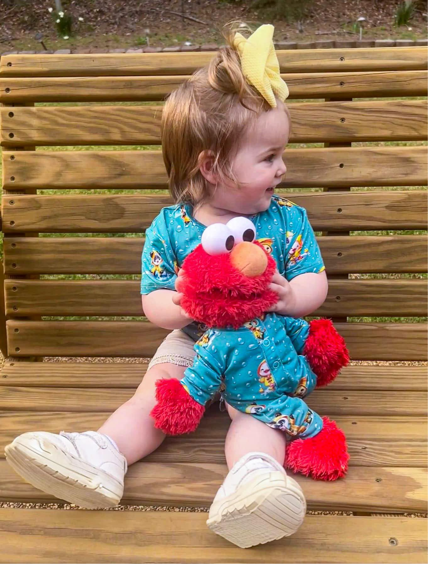 Spring Showers Doll Romper