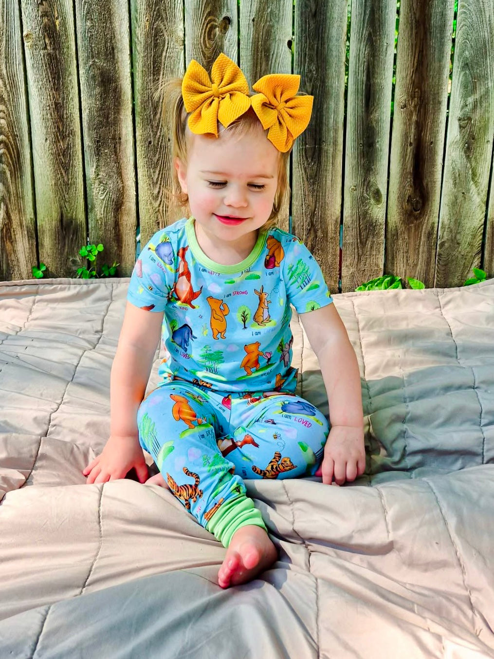 Pooh’s Path of Positivity Two-Piece Pajamas