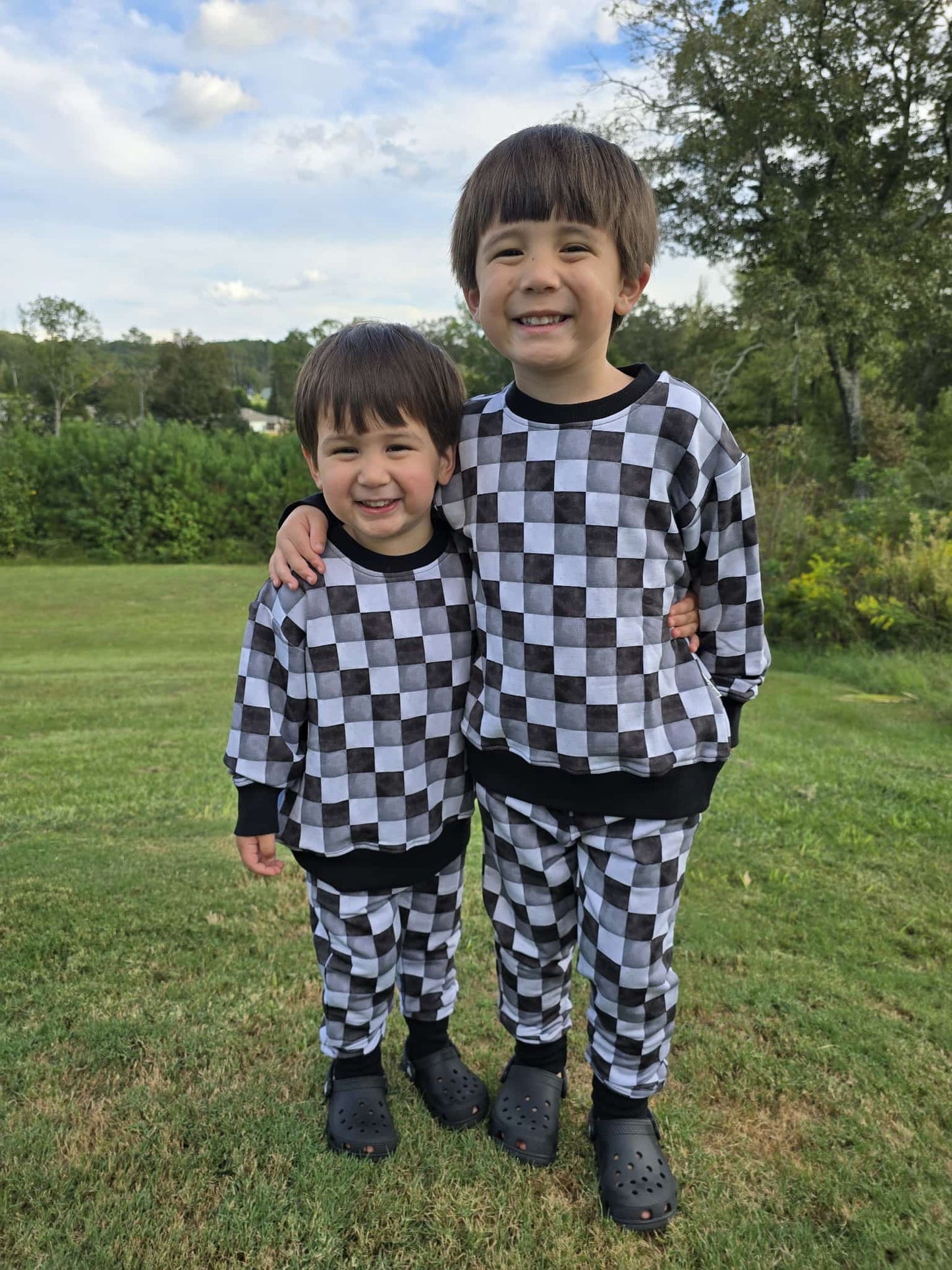 “Checkmate” Jogger Set