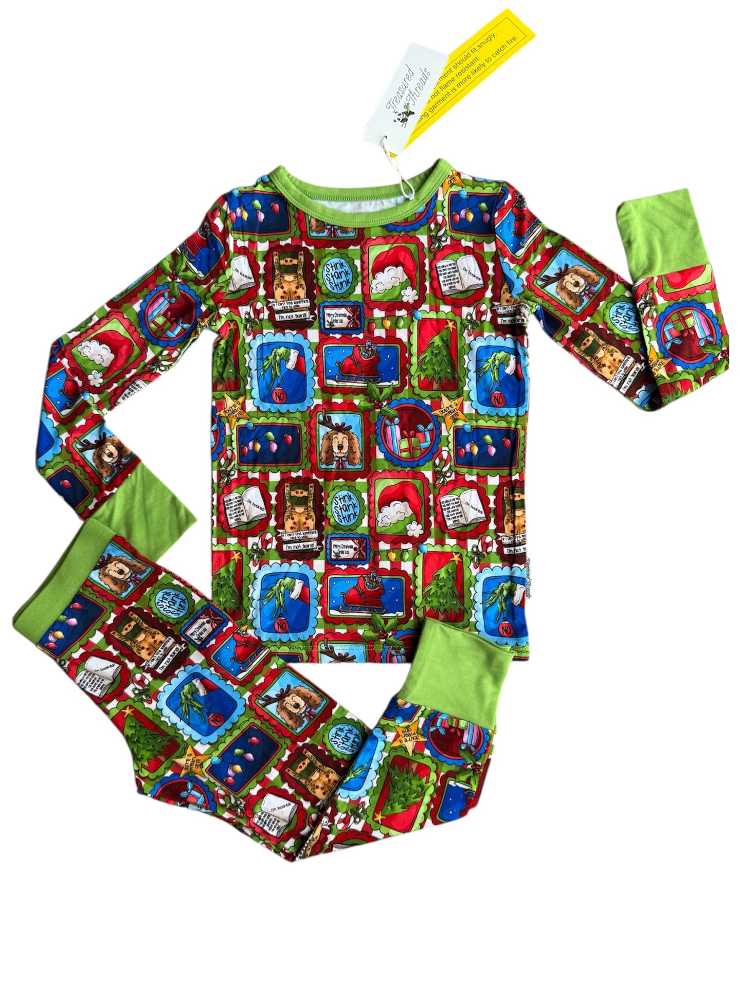 “Mean One” Two-Piece Pajamas